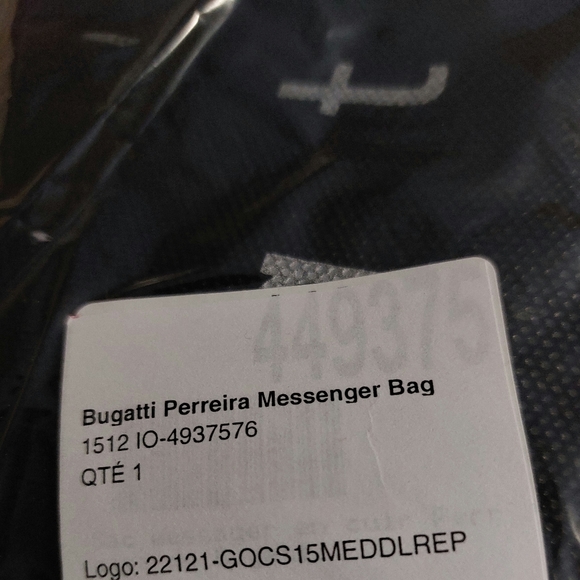 BUGATI messenger bag - brand new - Picture 1 of 8